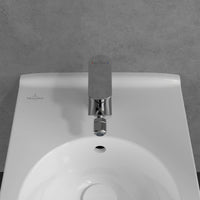 Villeroy & Boch O.novo Bidet Mixer Single Lever - With Push Open Waste