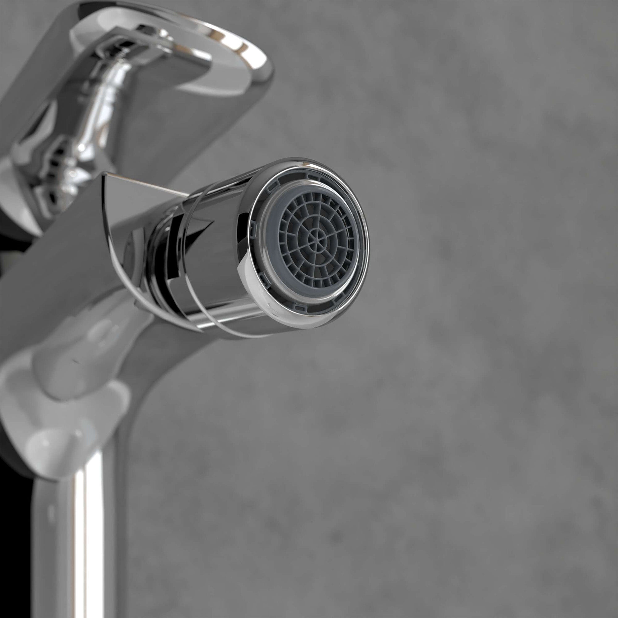Villeroy & Boch O.novo Bidet Mixer Single Lever - With Push Open Waste