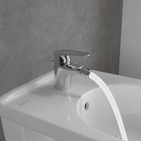 Villeroy & Boch O.novo Start Bidet Mixer Single Lever - With Push Open Waste