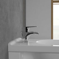 Villeroy & Boch O.novo Start Bidet Mixer Single Lever - With Push Open Waste