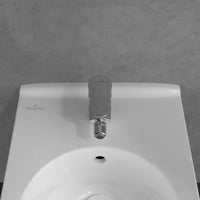Villeroy & Boch O.novo Start Bidet Mixer Single Lever - With Push Open Waste