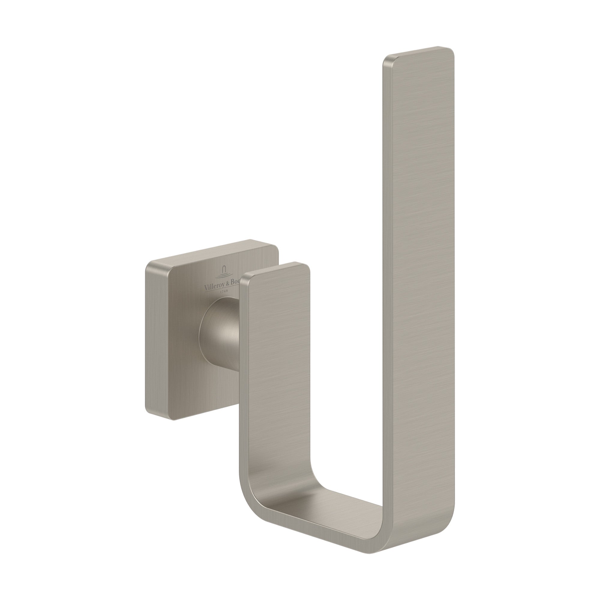 Villeroy & Boch Elements Striking Square Toilet Roll Holder - Available in Various Colours