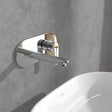 Villeroy & Boch O.novo Start Basin Mixer Single Lever Wall Mounted - Push-Open Slotted Waste