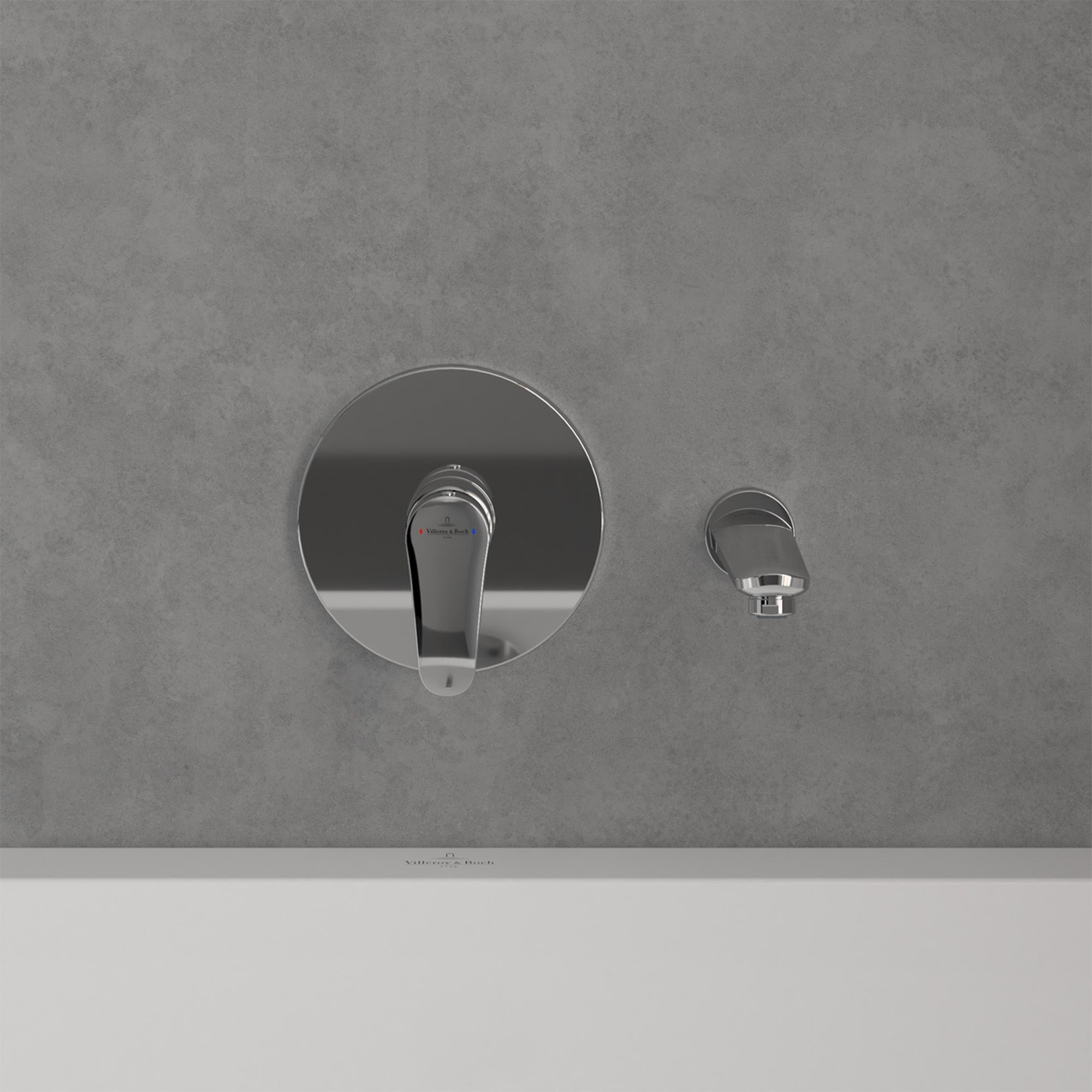 Villeroy & Boch O.novo Start Bath Spout - Wall Mounted