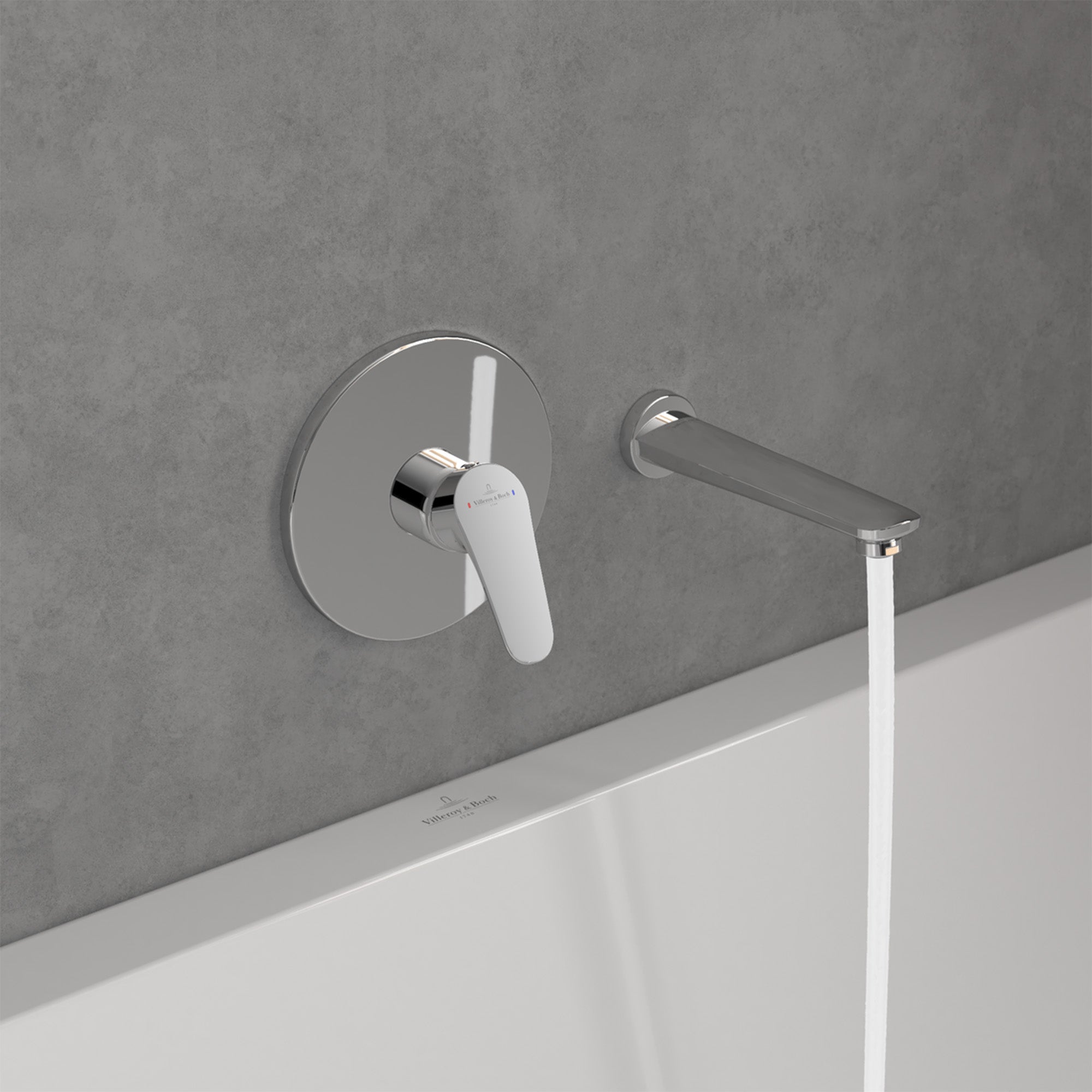 Villeroy & Boch O.novo Start Bath Spout - Wall Mounted