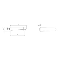 Villeroy & Boch O.novo Start Bath Spout - Wall Mounted