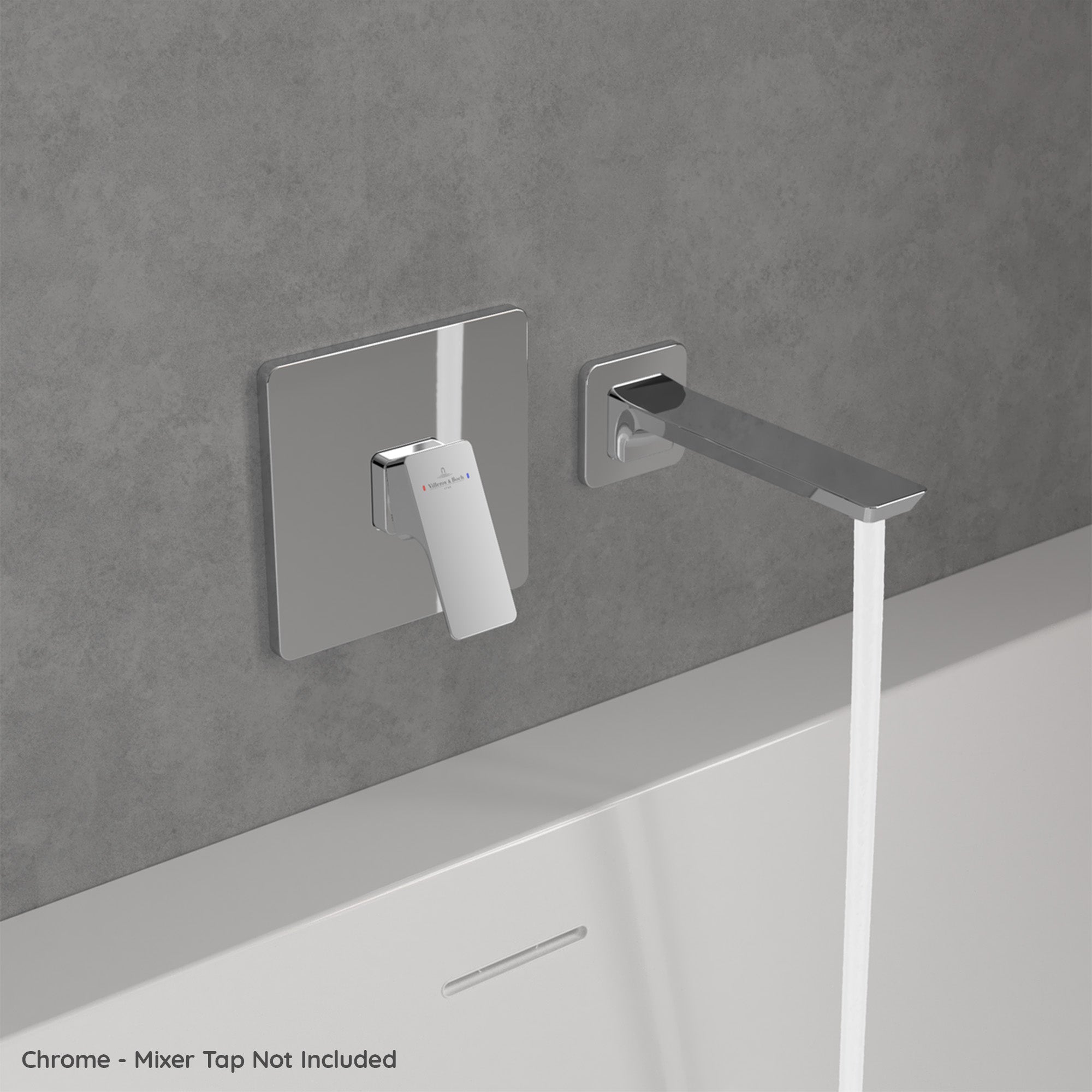 Villeroy & Boch Subway 3.0 Bath Spout Wall Mounted - Available in Various Colours