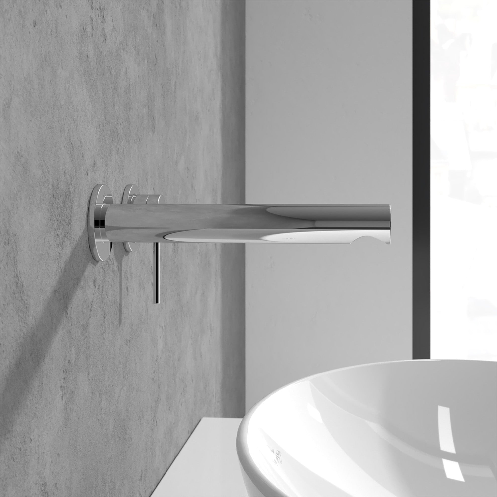 Villeroy & Boch Loop & Friends Basin Mixer Tap - Wall Mounted