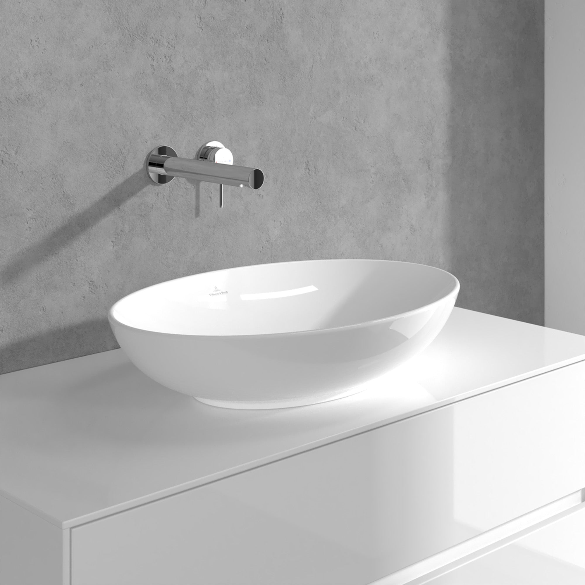 Villeroy & Boch Loop & Friends Basin Mixer Tap - Wall Mounted