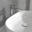 Villeroy & Boch O.novo Tall Basin Mixer Single Lever - With Push Open Waste