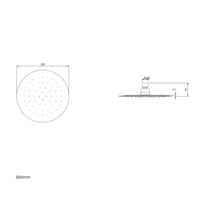 Villeroy & Boch Universal Showers Round Rain Shower Head - Available in Two Sizes