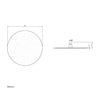 Villeroy & Boch Universal Showers Round Rain Shower Head - Available in Two Sizes