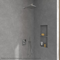 Villeroy & Boch Universal Showers Square Rain Shower Head 250mm - Available in Various Colours