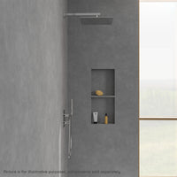 Villeroy & Boch Universal Showers Square Rain Shower Head 350mm - Available in Various Colours