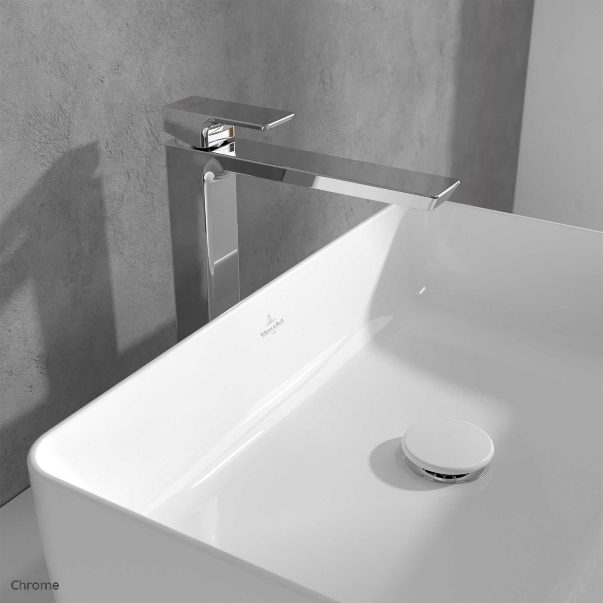 Villeroy & Boch Subway 3.0 Basin Mixer Tall Single Lever - Available in Various Colours
