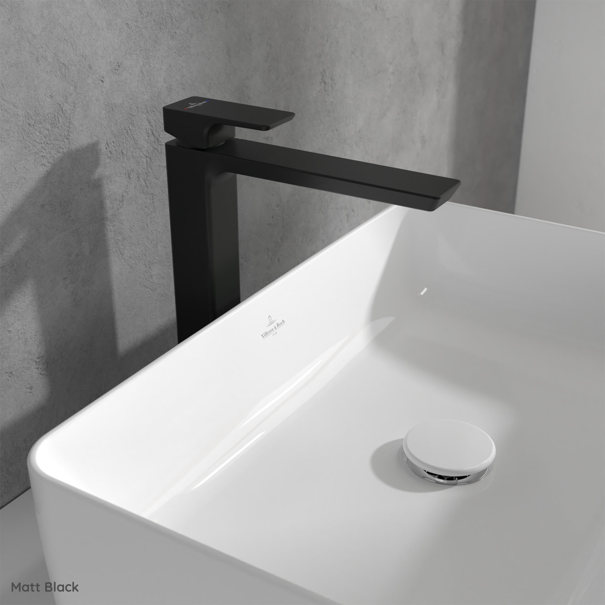 Villeroy & Boch Subway 3.0 Basin Mixer Tall Single Lever - Available in Various Colours