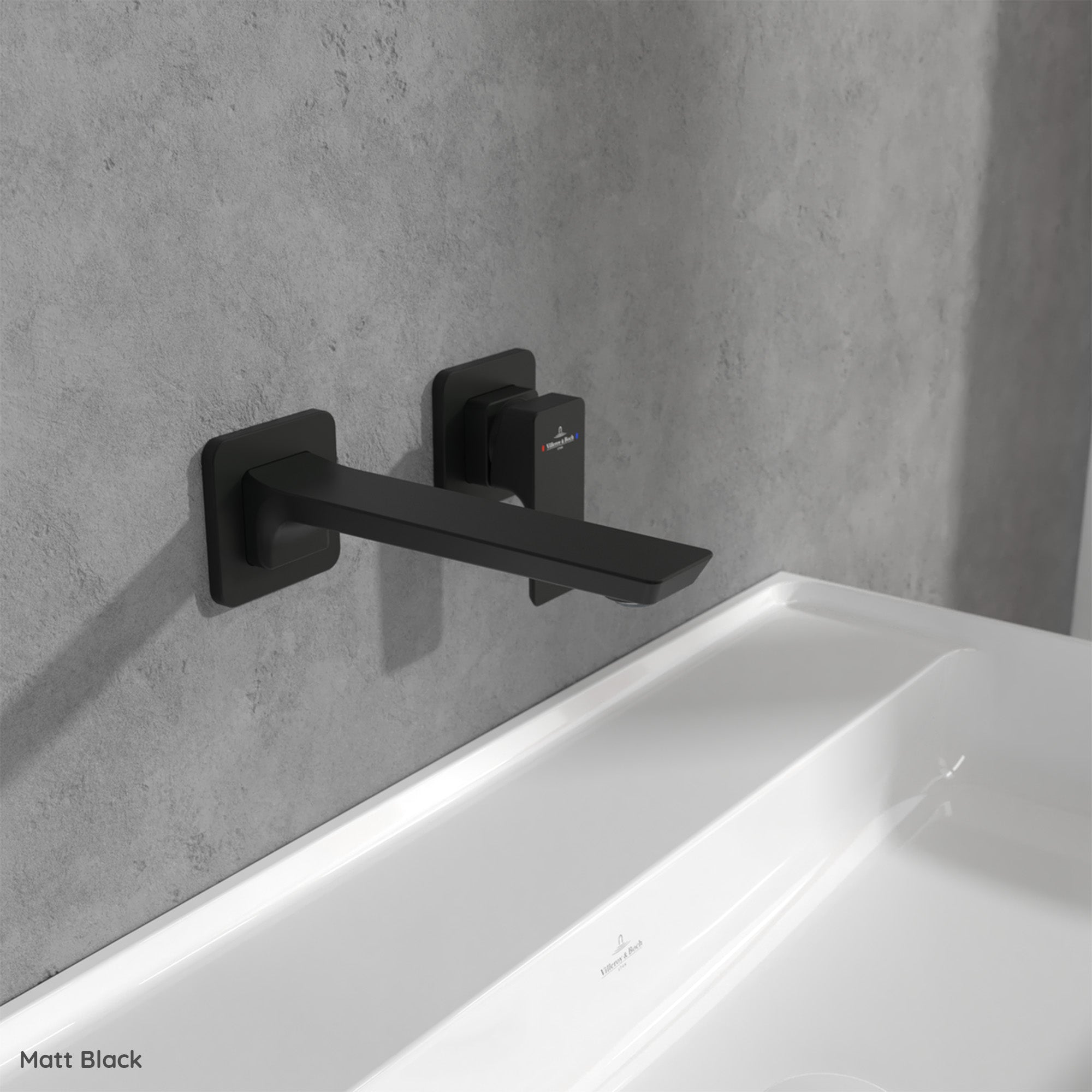 Villeroy & Boch Subway 3.0 Basin Mixer Single Lever Wall Mounted - Available In Various Colours