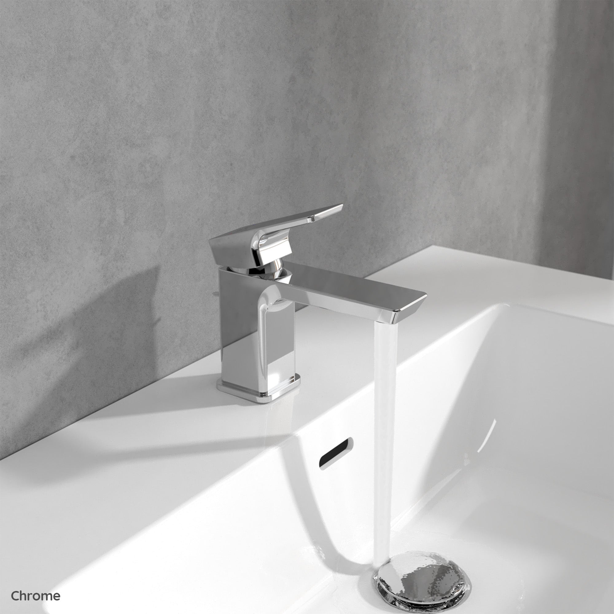 Villeroy & Boch Subway 3.0 Mini Basin Mixer Single Lever - Includes Waste Draw Bar