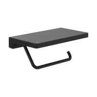 Villeroy & Boch Elements Striking Toilet Roll Holder With Shelf - Available in Various Colours