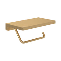 Villeroy & Boch Elements Striking Toilet Roll Holder With Shelf - Available in Various Colours