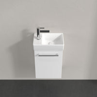 Villeroy & Boch Avento Vanity Unit, 1 Door Right Hand Chrome Handle - 340 x 514 x 234 mm