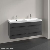 Villeroy & Boch Avento Vanity Unit, 4 Drawers - 1180 x 514 x 452 mm