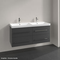 Villeroy & Boch Avento Vanity Unit, 4 Drawers - 1180 x 514 x 452 mm