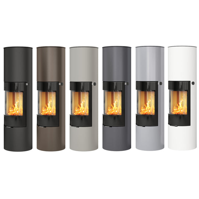 Rais Viva L 160 Classic Wood Burning Stove - Full Glass Door