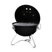 Weber Smokey Joe Premium Charcoal Barbecue 37cm - Black - Free Weber 30cm Three Sided BBQ Brush Included