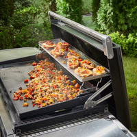 Weber Dual-Level Warming Rack - Compatible with Slate Premium Griddles 76cm