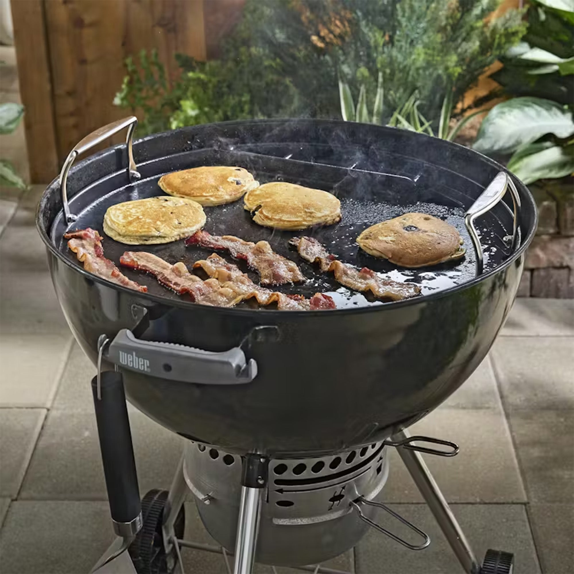 Weber Round Griddle Insert - Built for 57cm Weber Charcoal Grills