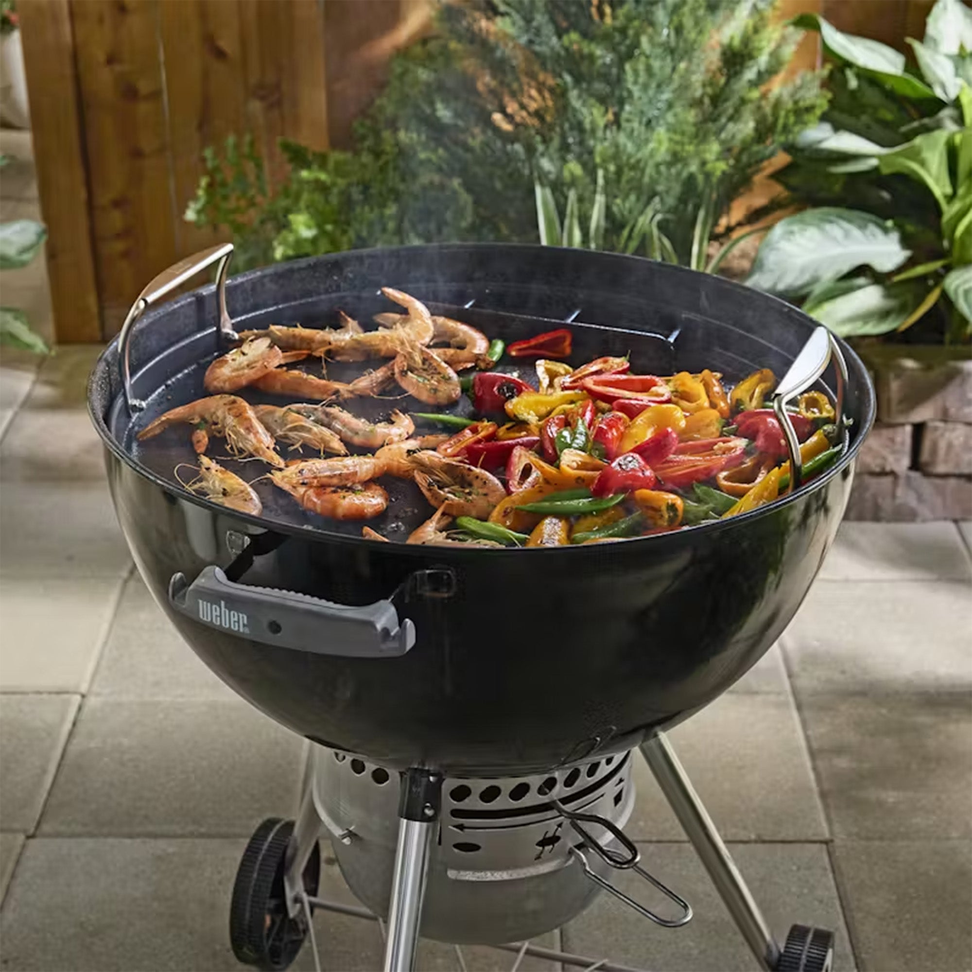 Weber Round Griddle Insert - Built for 57cm Weber Charcoal Grills