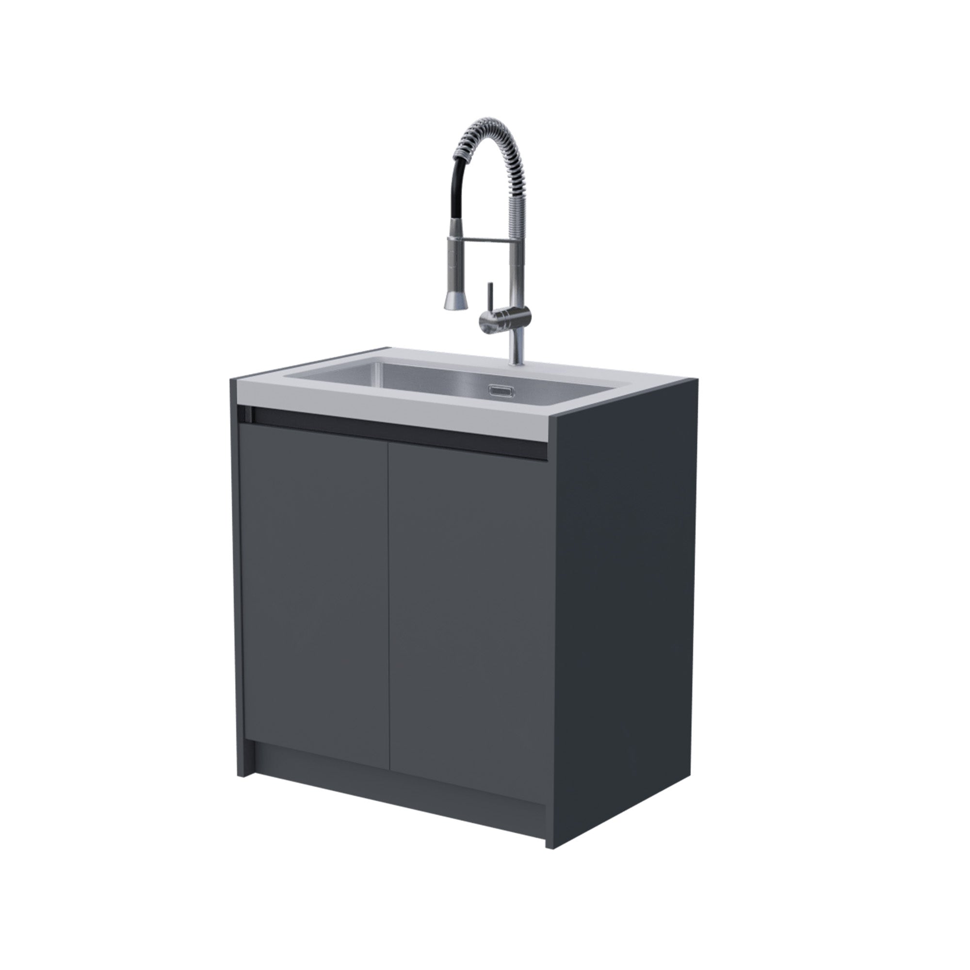 Whistler Fairford Sink Unit - Grey