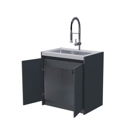 Whistler Fairford Sink Unit - Grey