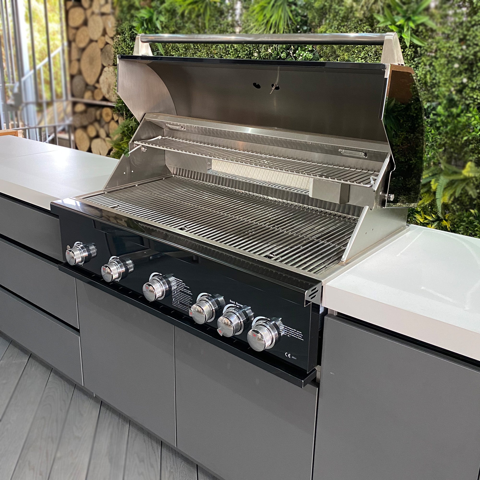 Whistler Grills Fairford Grey Modular Outdoor Kitchen - Ex Display