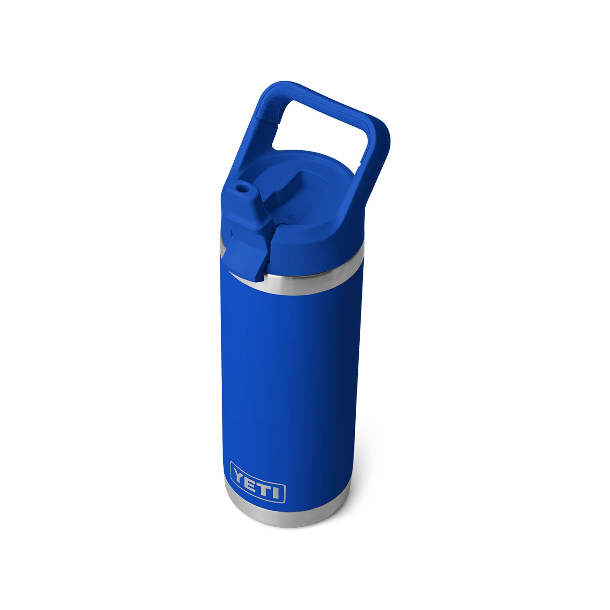 Yeti Rambler 18oz (532ml) Bottle with Straw Cap - Royal Blue