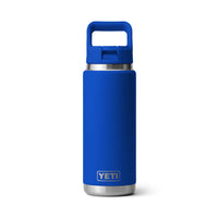 Yeti Rambler 26oz (769ml) Bottle with Straw Cap - Royal Blue