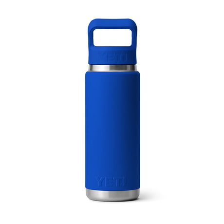 Yeti Rambler 26oz (769ml) Bottle with Straw Cap - Royal Blue