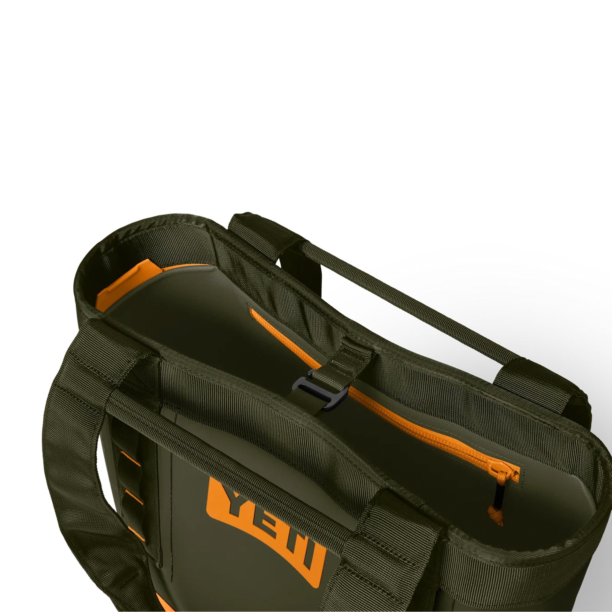 Yeti Camino 20 Carryall Tote Bag - Olive/King Crab Orange Limited Edition Colour