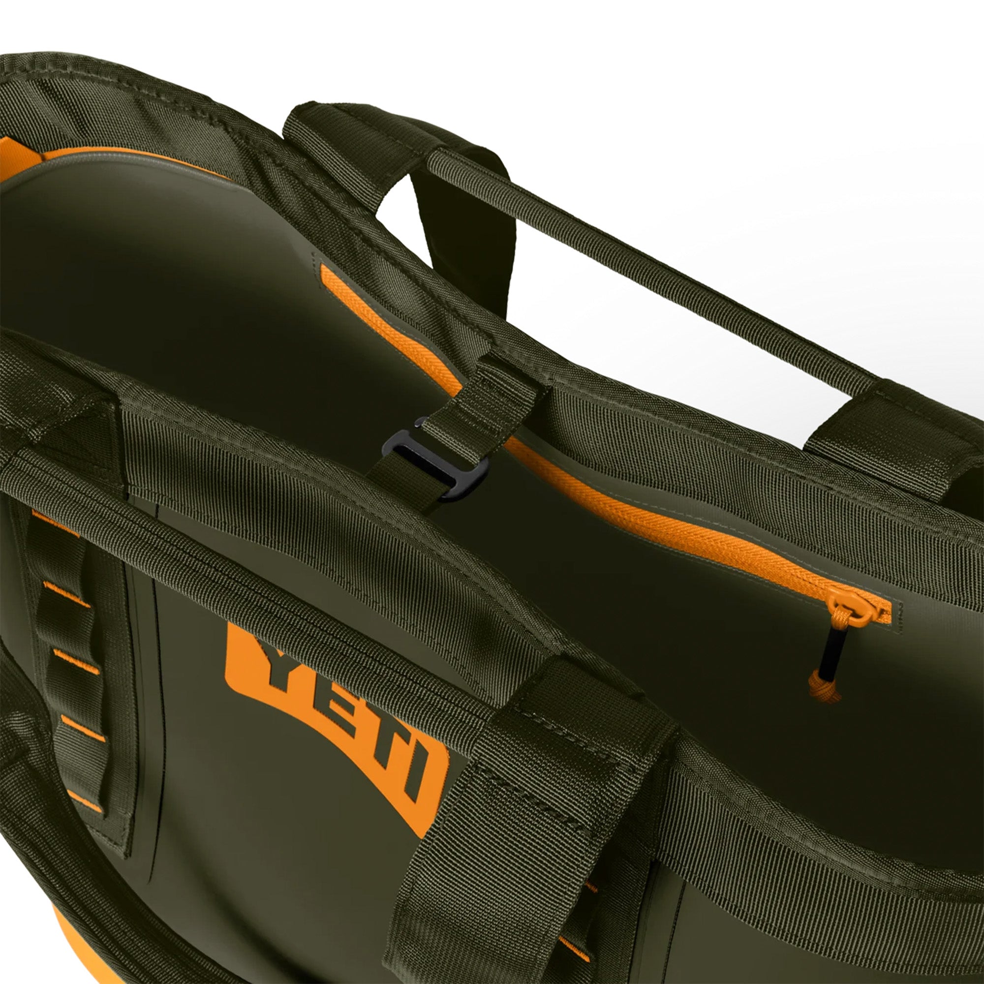 Yeti Camino 35 Carryall Tote Bag - Olive/King Crab Orange Limited Edition Colour