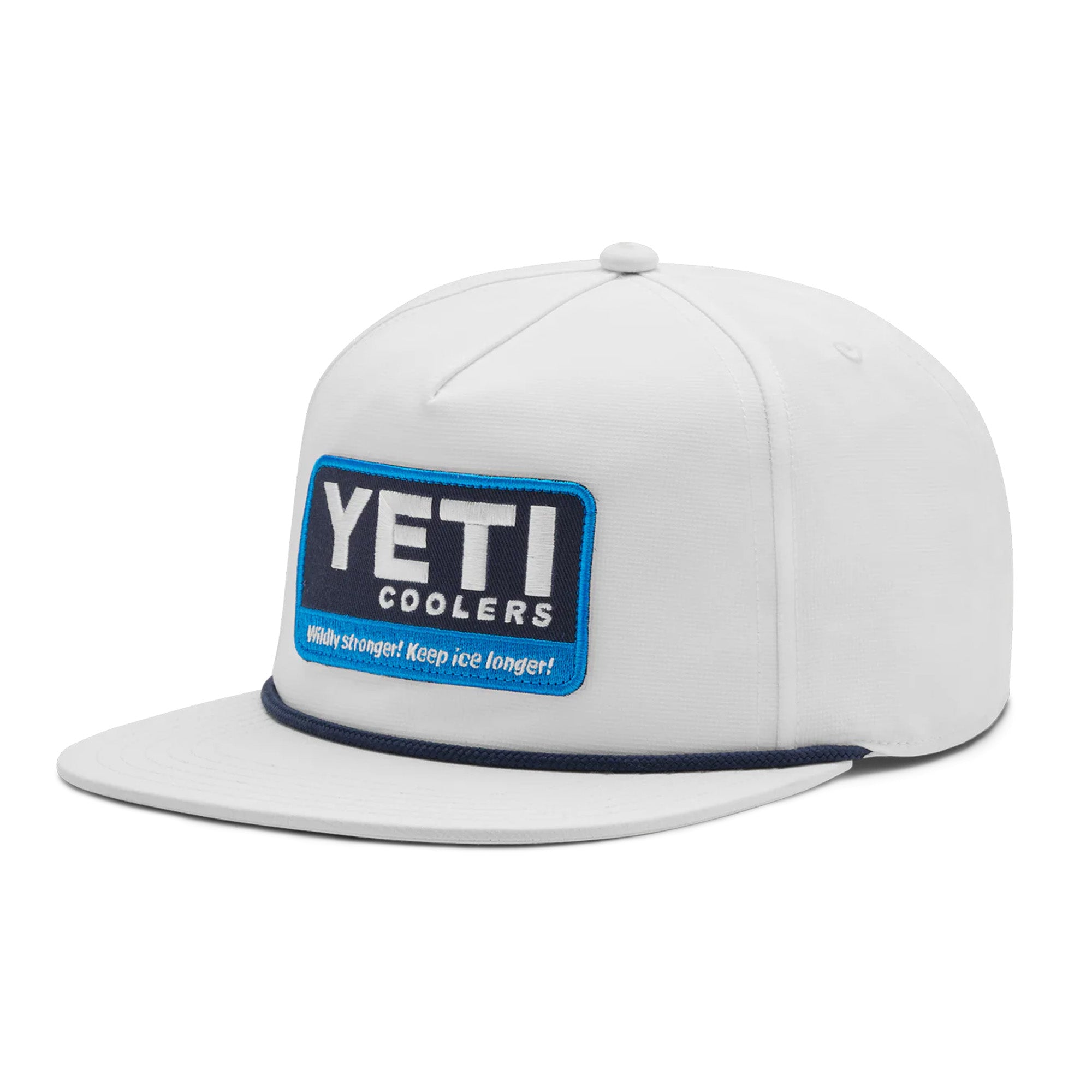 Yeti Coolers Wildly Stronger Flat Brim Rope Hat