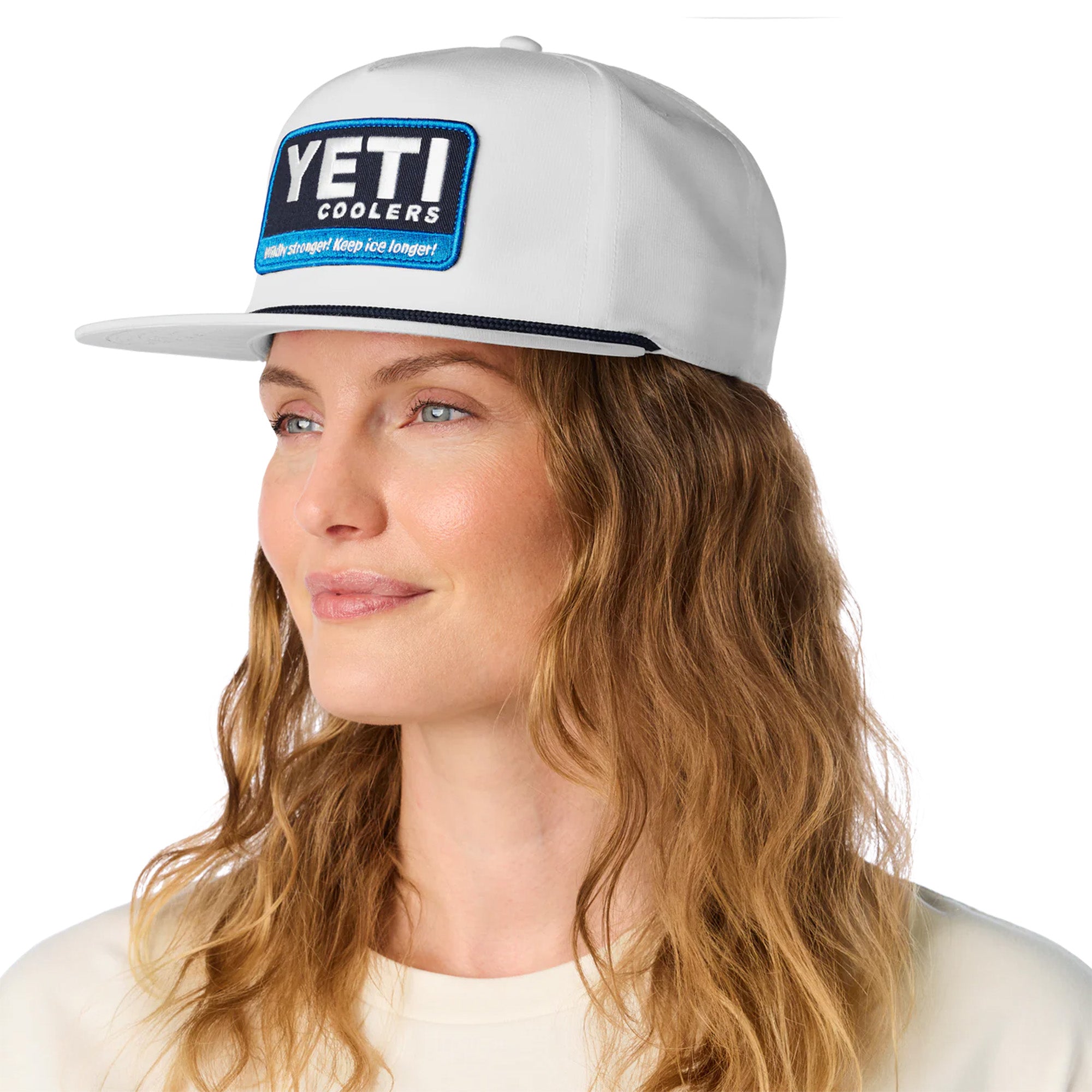 Yeti Coolers Wildly Stronger Flat Brim Rope Hat