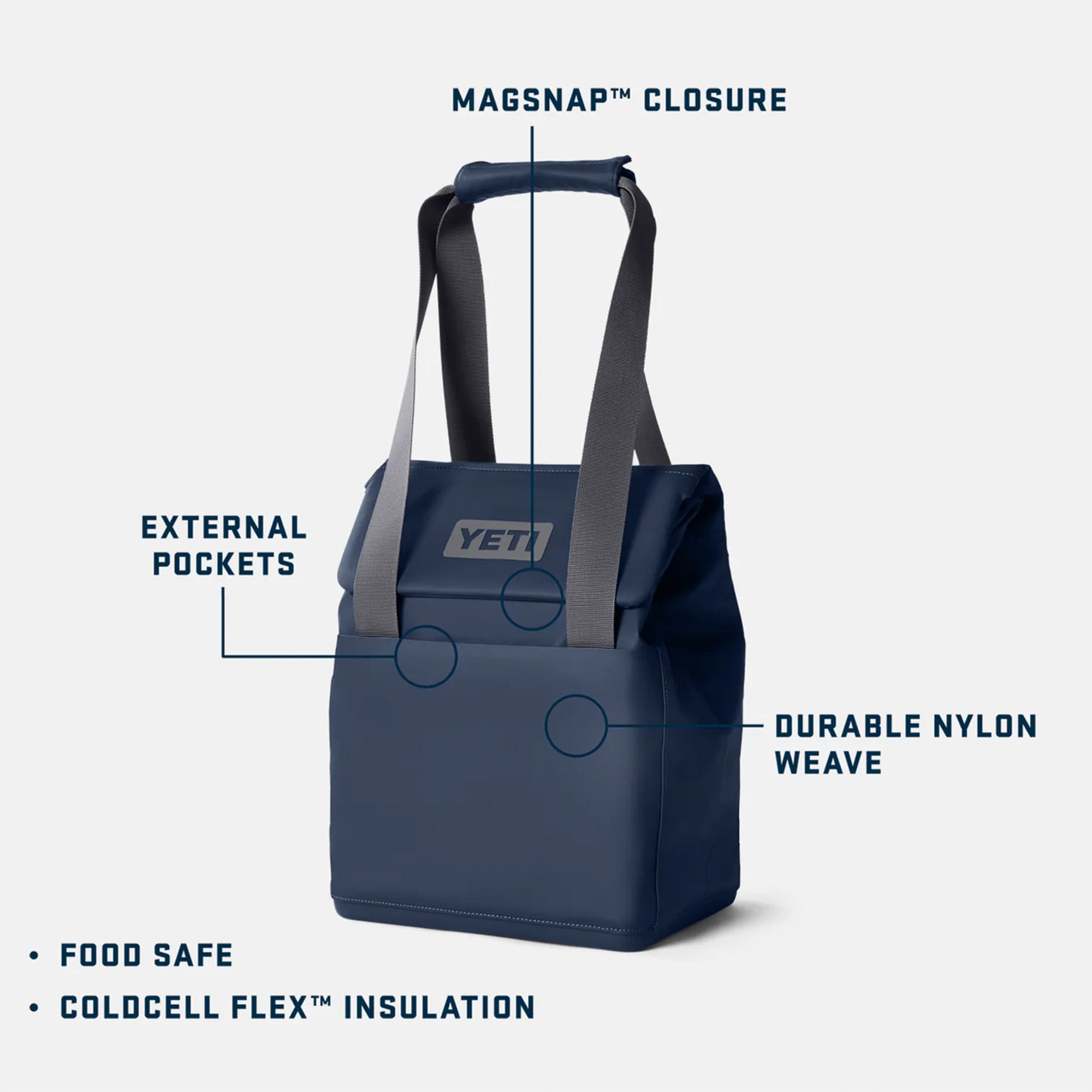Yeti DayTrip 14L Tote Bag - Charcoal