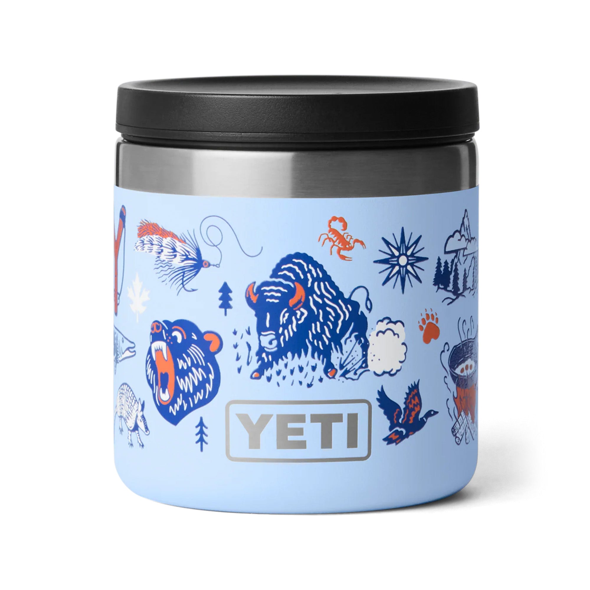 Yeti Rambler 8oz (236ml) Insulated Food Jar - Big Sky Summer Camp Limited Edition Colour