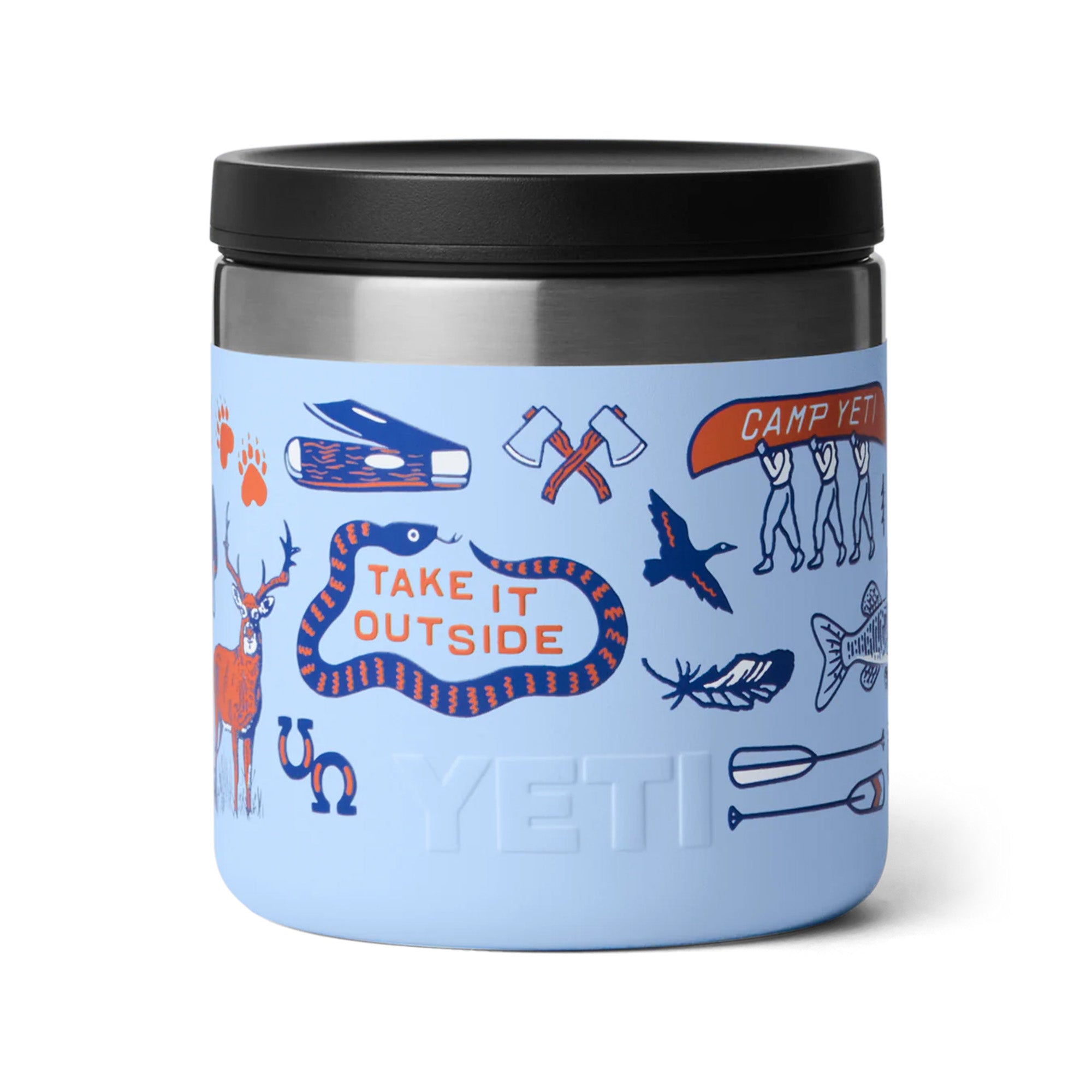 Yeti Rambler 8oz (236ml) Insulated Food Jar - Big Sky Summer Camp Limited Edition Colour