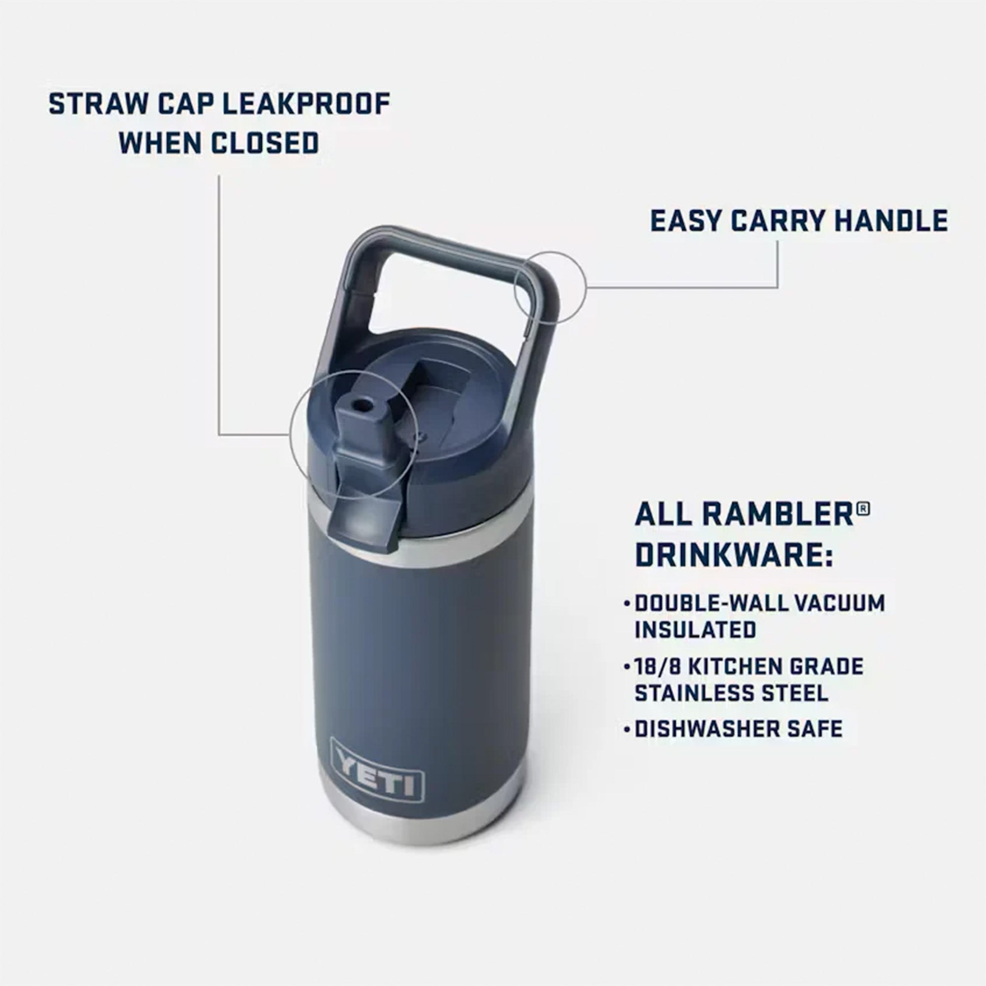 Yeti Rambler Jr 12oz (355ml) Kids Bottle - Sea View Limited Edition Colour