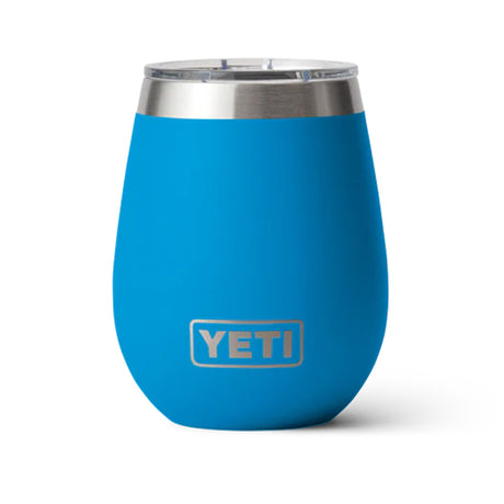 Yeti Rambler 10oz (296ml) Wine Tumbler - Big Wave Blue Limited Edition Colour