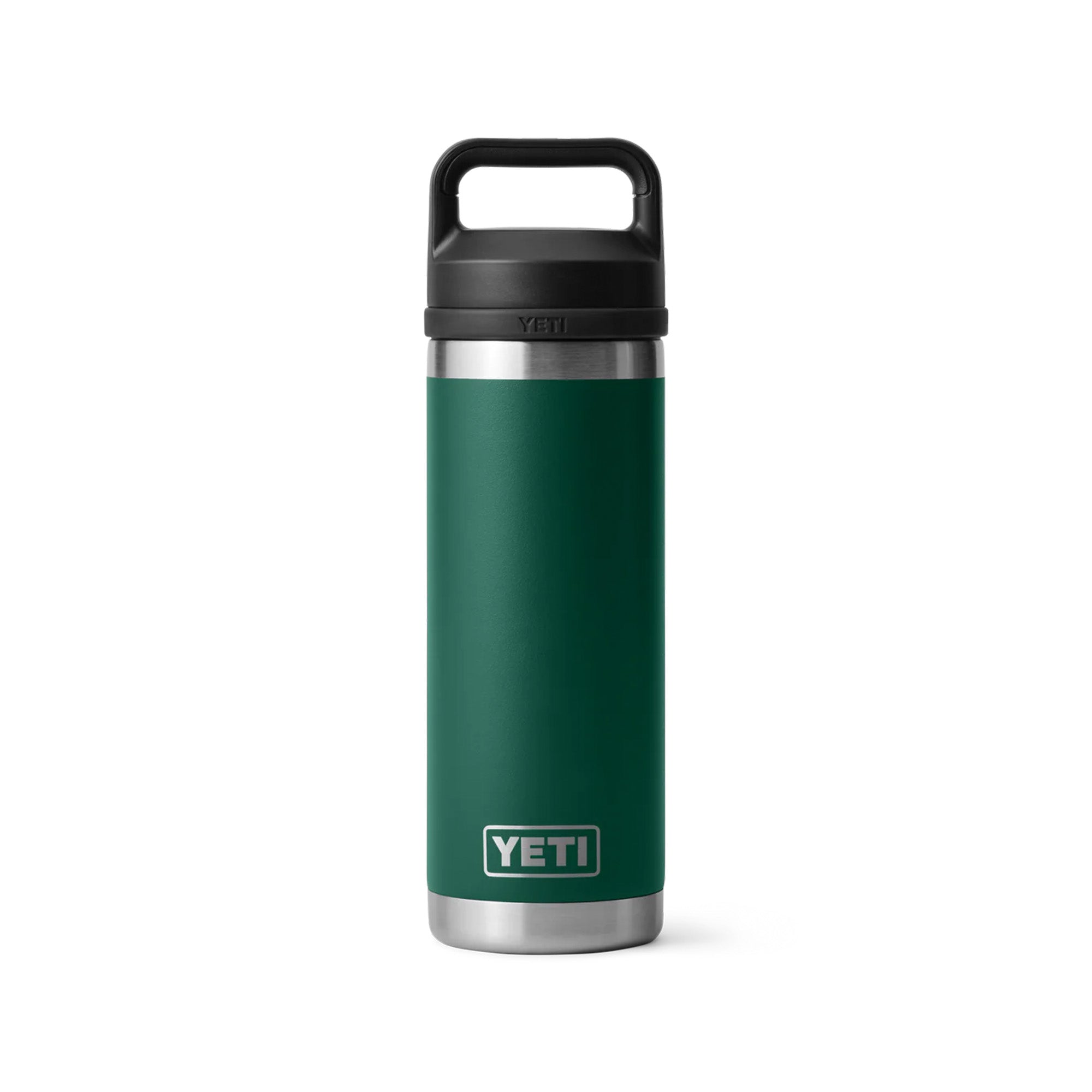 Yeti Rambler 18oz (532ml) Bottle with Chug Cap - Black Forest Green Limited Edition Colour