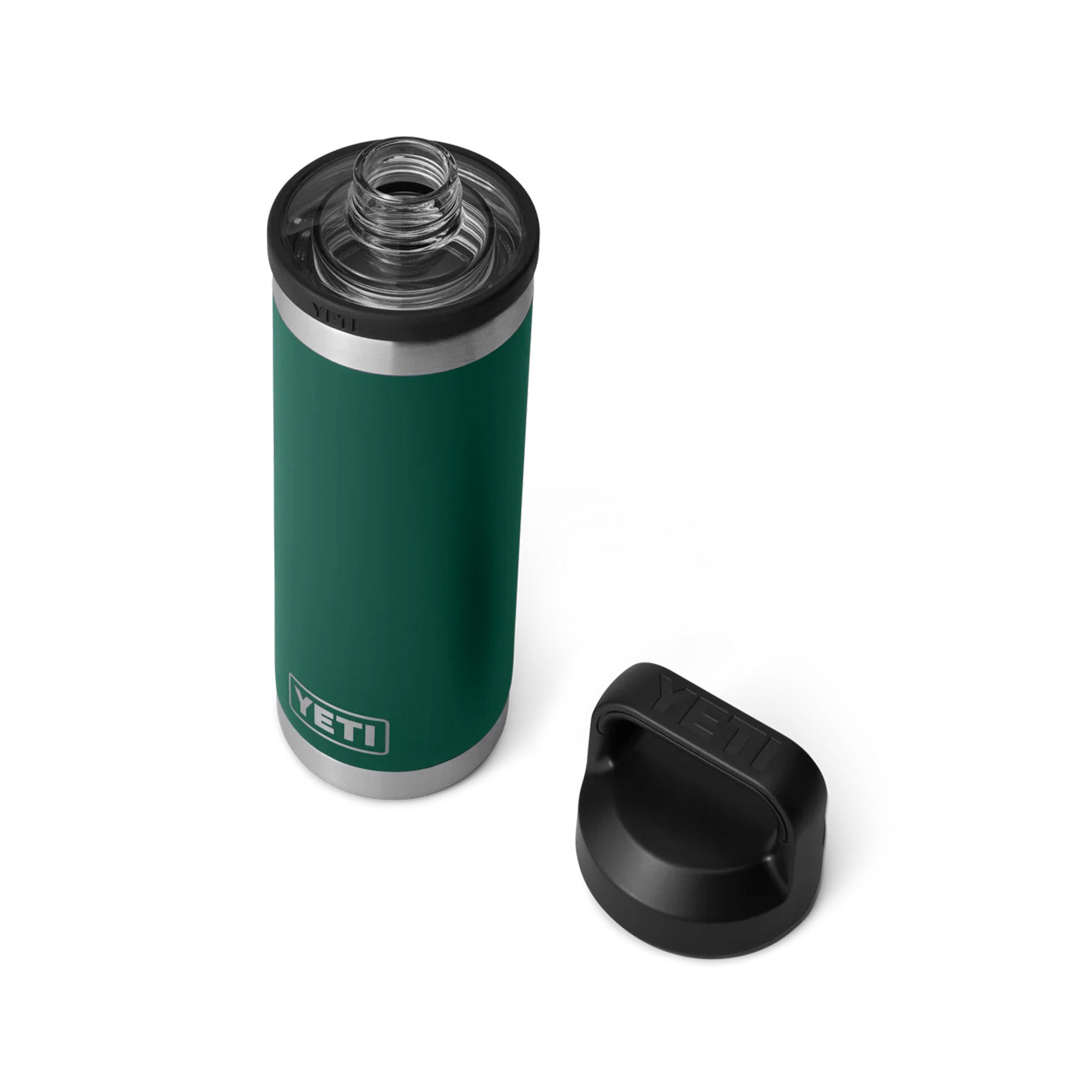 Yeti Rambler 18oz (532ml) Bottle with Chug Cap - Black Forest Green Limited Edition Colour