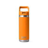 Yeti Rambler 18oz (532ml) Bottle with Straw Cap - King Crab Limited Edition Colour